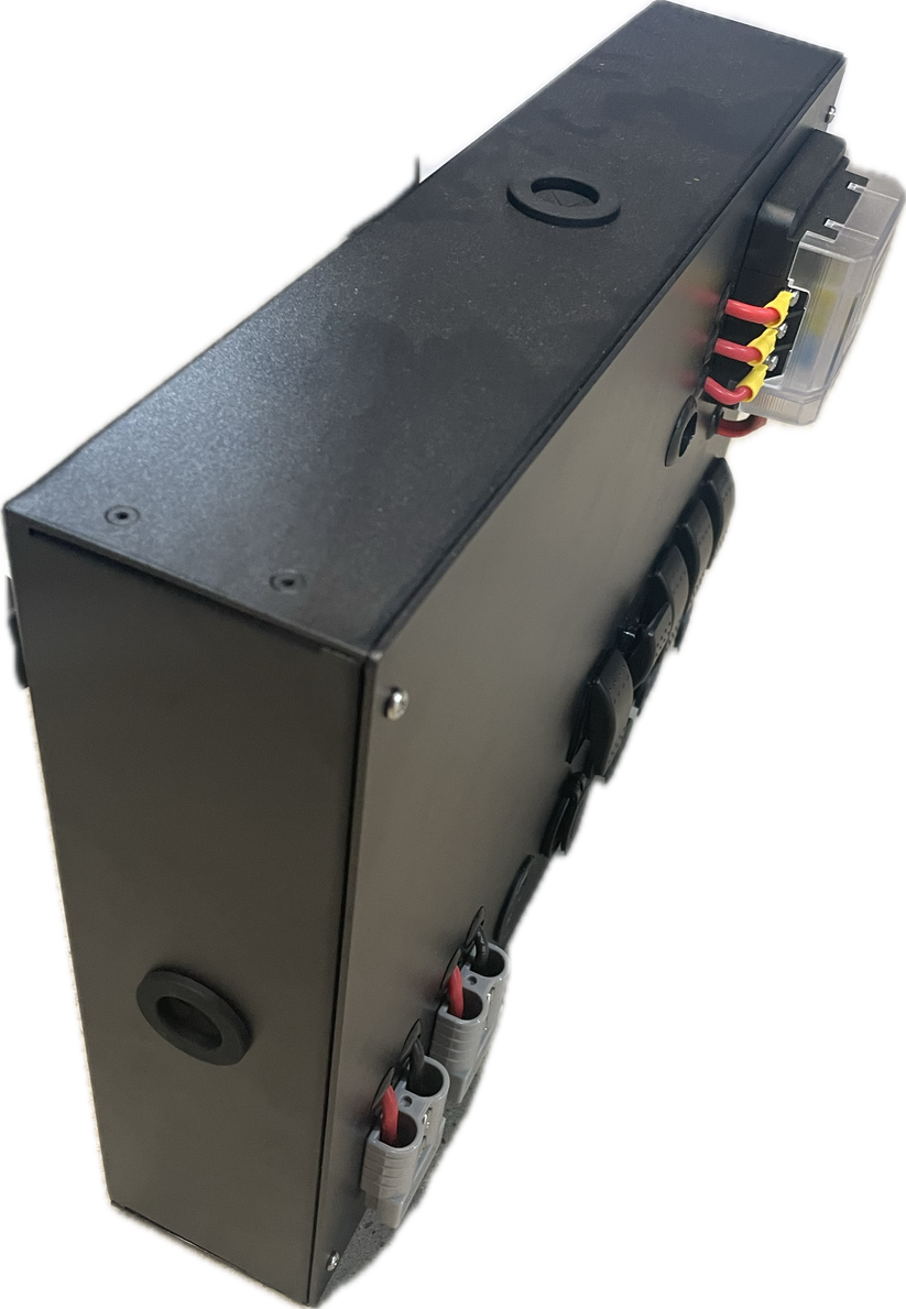 Control Panel Tapper Canopy 12V Canopy Power Control Box With Slim Touch Panel Anderson Plug Conne ...