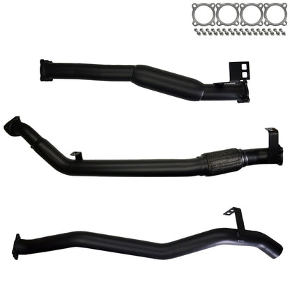 Toyota Landcruiser Exhaust 76 Series Wagon 3" Turbo Back Systems
