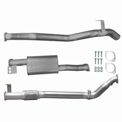 #Raw Aluminised Steel, #No Cat & Muffler