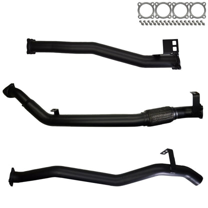 Toyota Landcruiser Exhaust 76 Series Wagon 3" Turbo Back Systems