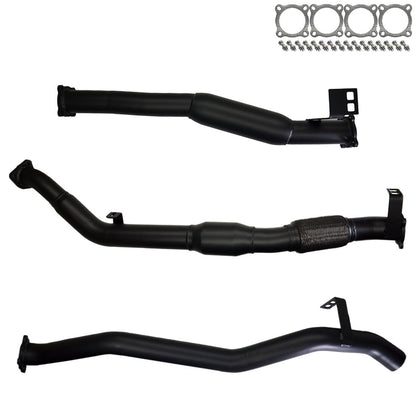 Toyota Landcruiser Exhaust 76 Series Wagon 3" Turbo Back Systems