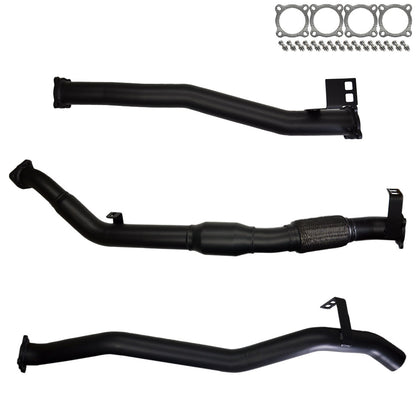 Toyota Landcruiser Exhaust 76 Series Wagon 3" Turbo Back Systems