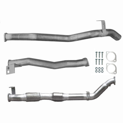 Toyota Landcruiser Exhaust 76 Series Wagon 3" Turbo Back Systems