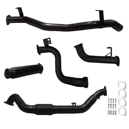 Toyota Landcruiser Exhaust 78 Series Troop Carrier 3" Turbo Back Systems