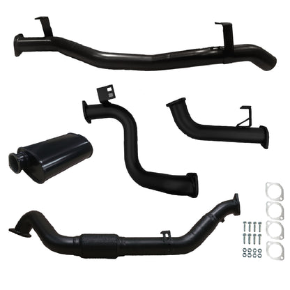 Toyota Landcruiser Exhaust 78 Series Troop Carrier 3" Turbo Back Systems