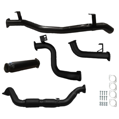 Toyota Landcruiser Exhaust 78 Series Troop Carrier 3" Turbo Back Systems