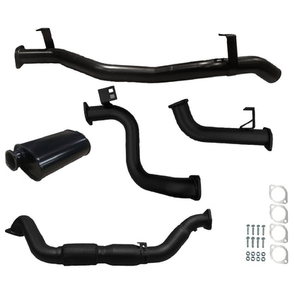 Toyota Landcruiser Exhaust 78 Series Troop Carrier 3" Turbo Back Systems