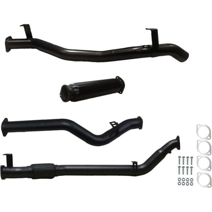 #Black - Aluminised Steel, #3 Inch, #No Cat & Hotdog