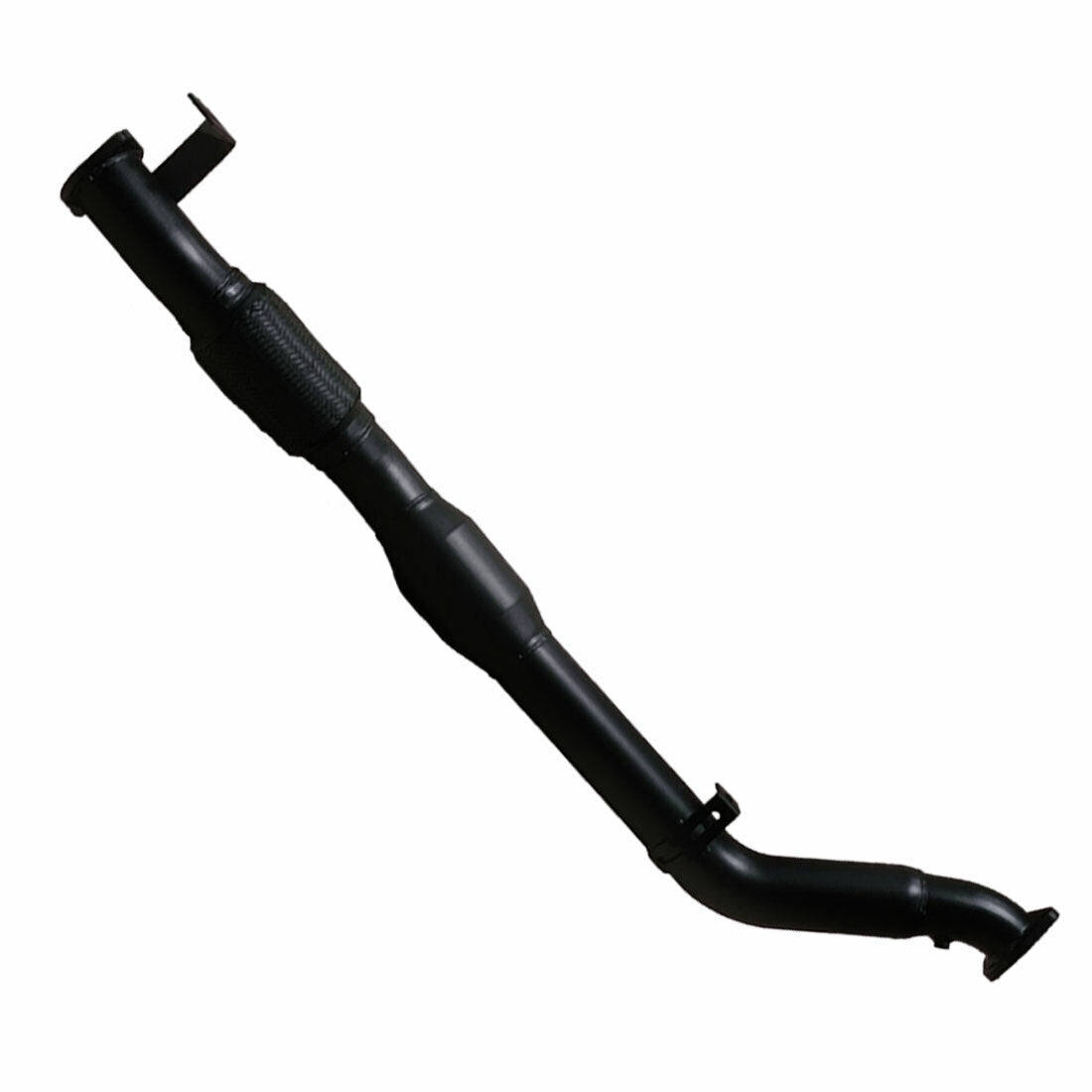 #Black - Aluminised Steel, #3 Inch, #With Cat & Muffler