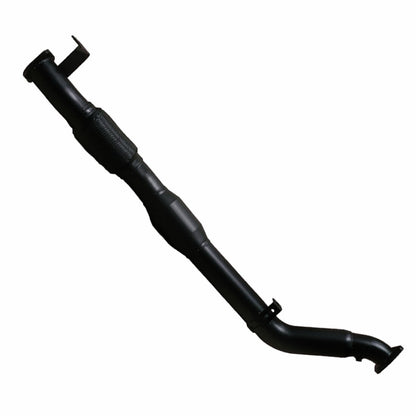 #Black - Aluminised Steel, #3 Inch, #With Cat & Muffler