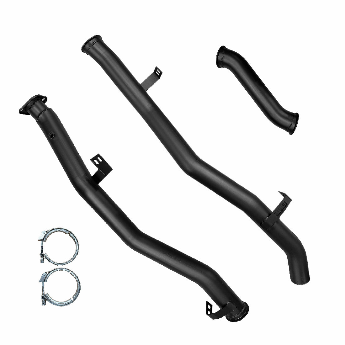 #Black - Aluminised Steel, #Pipe Only, #3.5 Inch