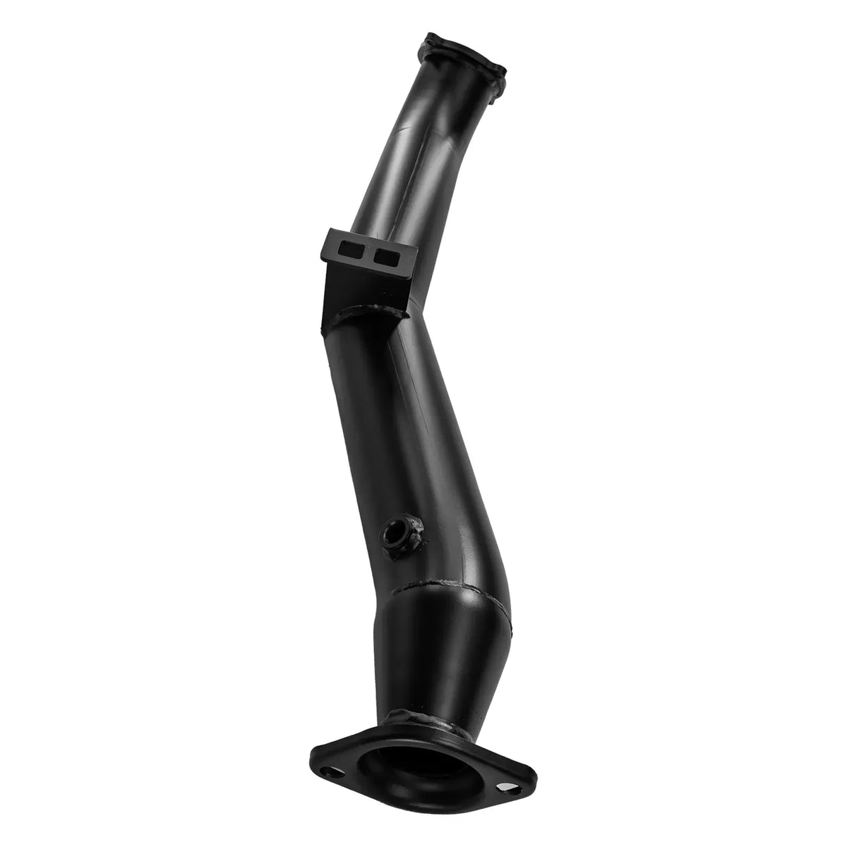 #Black - 409 Stainless Steel, #Pipe Only, #4 Inch