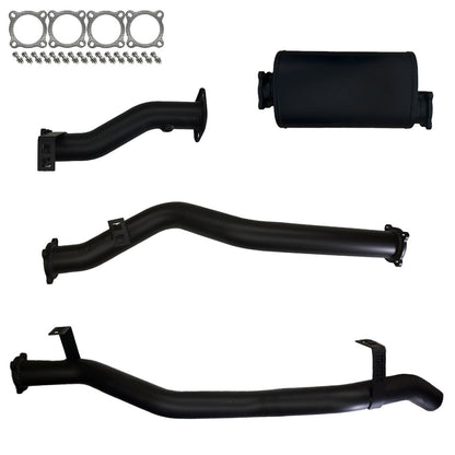 #Black - 409 Stainless Steel, #Muffler, #3 Inch