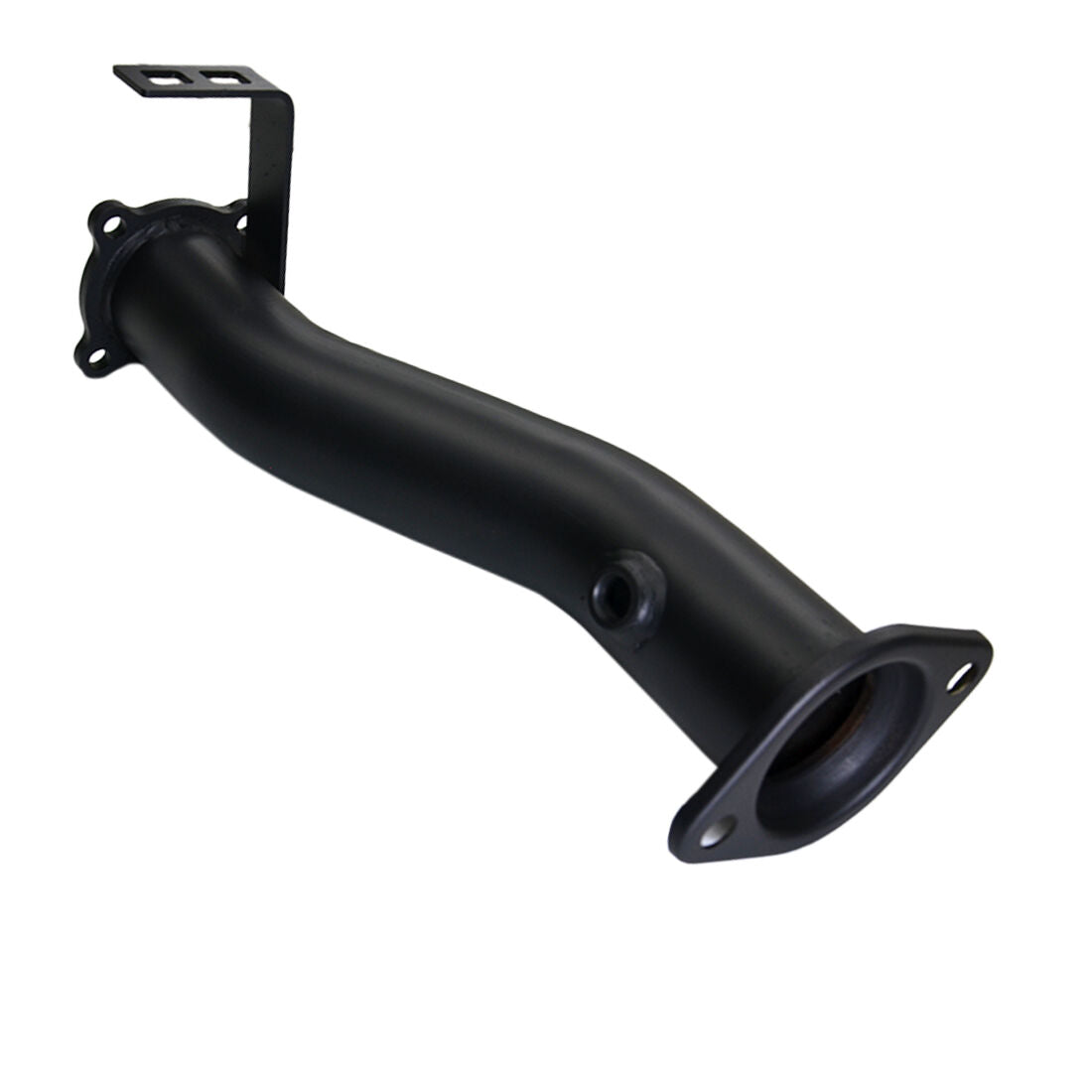 #Black - 409 Stainless Steel, #Pipe Only, #3 Inch