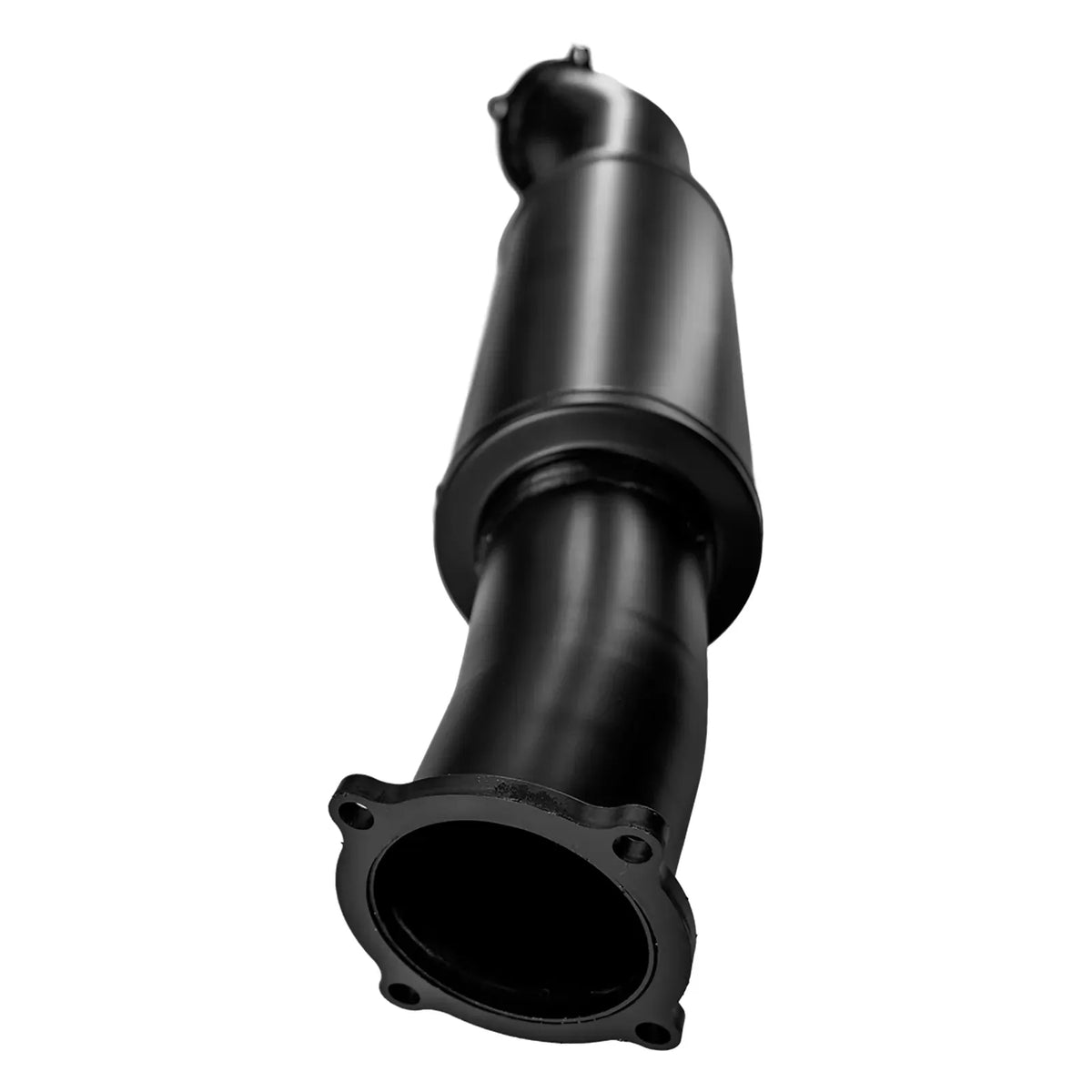 #Black - 409 Stainless Steel, #4 Inch, #No Cat & Muffler
