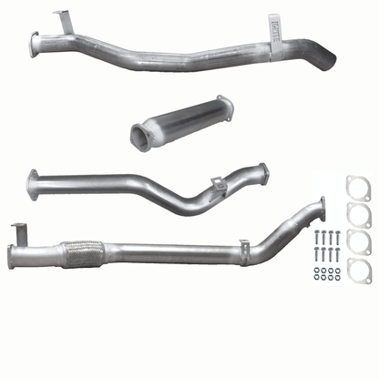 Toyota Landcruiser Exhaust 79 Series Dual Cab 3" Turbo Back Systems