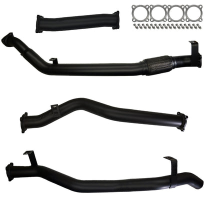 Toyota Landcruiser Exhaust 79 Series Dual Cab 3" Turbo Back Systems