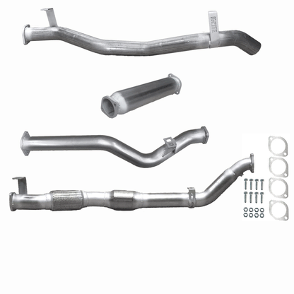 Toyota Landcruiser Exhaust 79 Series Dual Cab 3" Turbo Back Systems