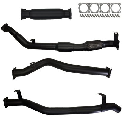 Toyota Landcruiser Exhaust 79 Series Dual Cab 3" Turbo Back Systems
