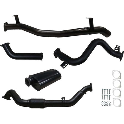 #Black - Aluminised Steel, #No Cat & Muffler