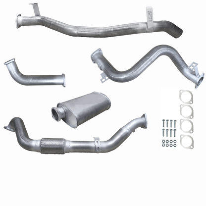 #Raw Aluminised Steel, #No Cat & Muffler