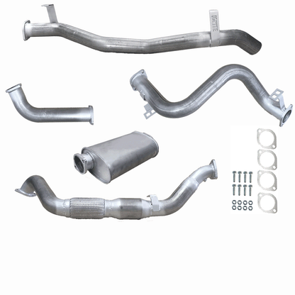 Toyota Landcruiser Exhaust 79 Series Single Cab 3" Turbo Back Systems
