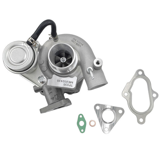 Turbocharger With Gaskets Fit For Mitsubishi Triton MK Delica Pajero NJ NK NL 4M40T 2.8L Diesel TF035 ME202578
