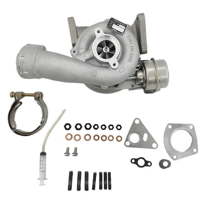 Turbo Charger With Gaskets Fit For Volkswagen Transporter T5 AXD 2.5L TDI, 4 Cylinders Diesel 2002-2012