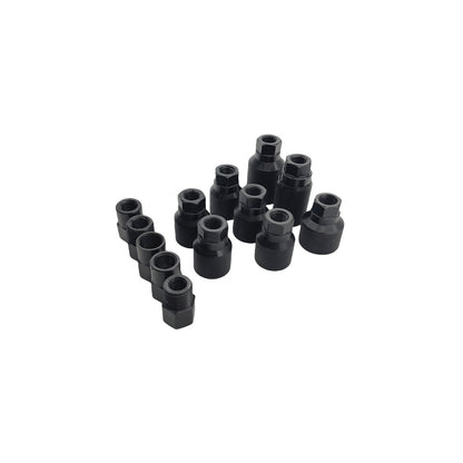 Pneumatic Injector Puller Diesel Injector Extractor Tool Kit With 19 Adapters