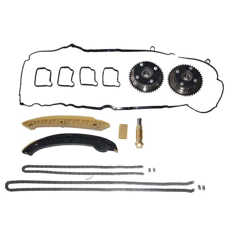 Timing Chain Kit Camshaft Adjuster Fit For Mercedes M271 W203 CL203 C230 W211