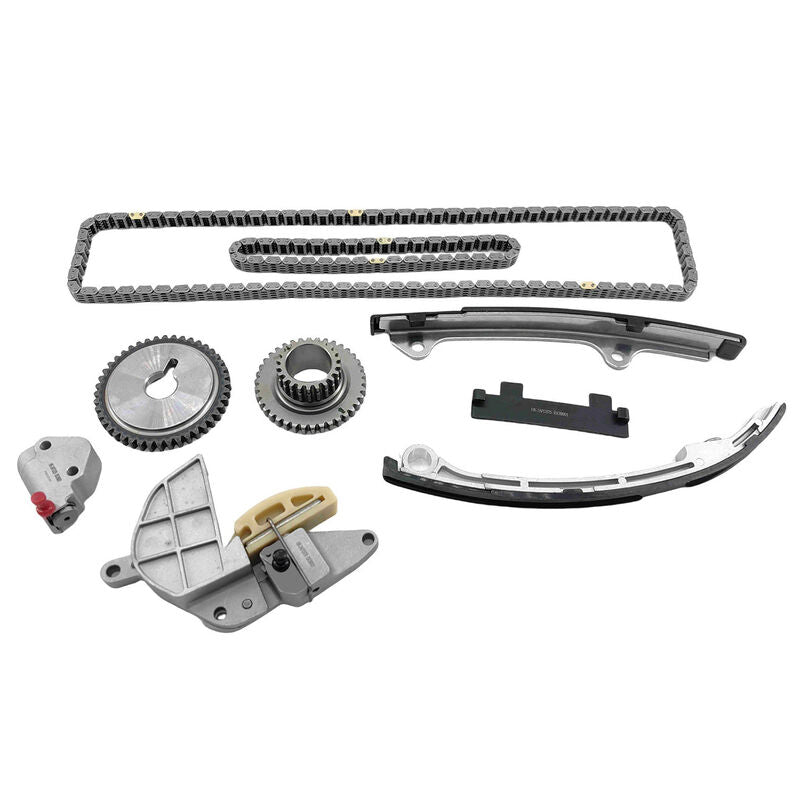 Timing Chain Kit Guide Gear Fit For Nissan QR25DE XTrail X-Trail 2.5L T30 2003-2007