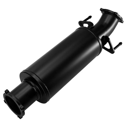 #Black - Aluminised Steel, #Muffler, #3.5 Inch