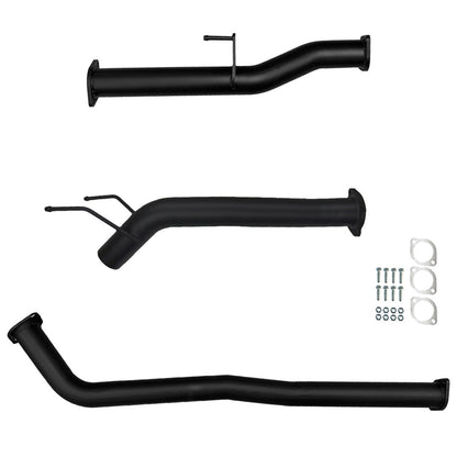 #Black - Aluminised Steel, #With Diff Dump Only, #3 Inch