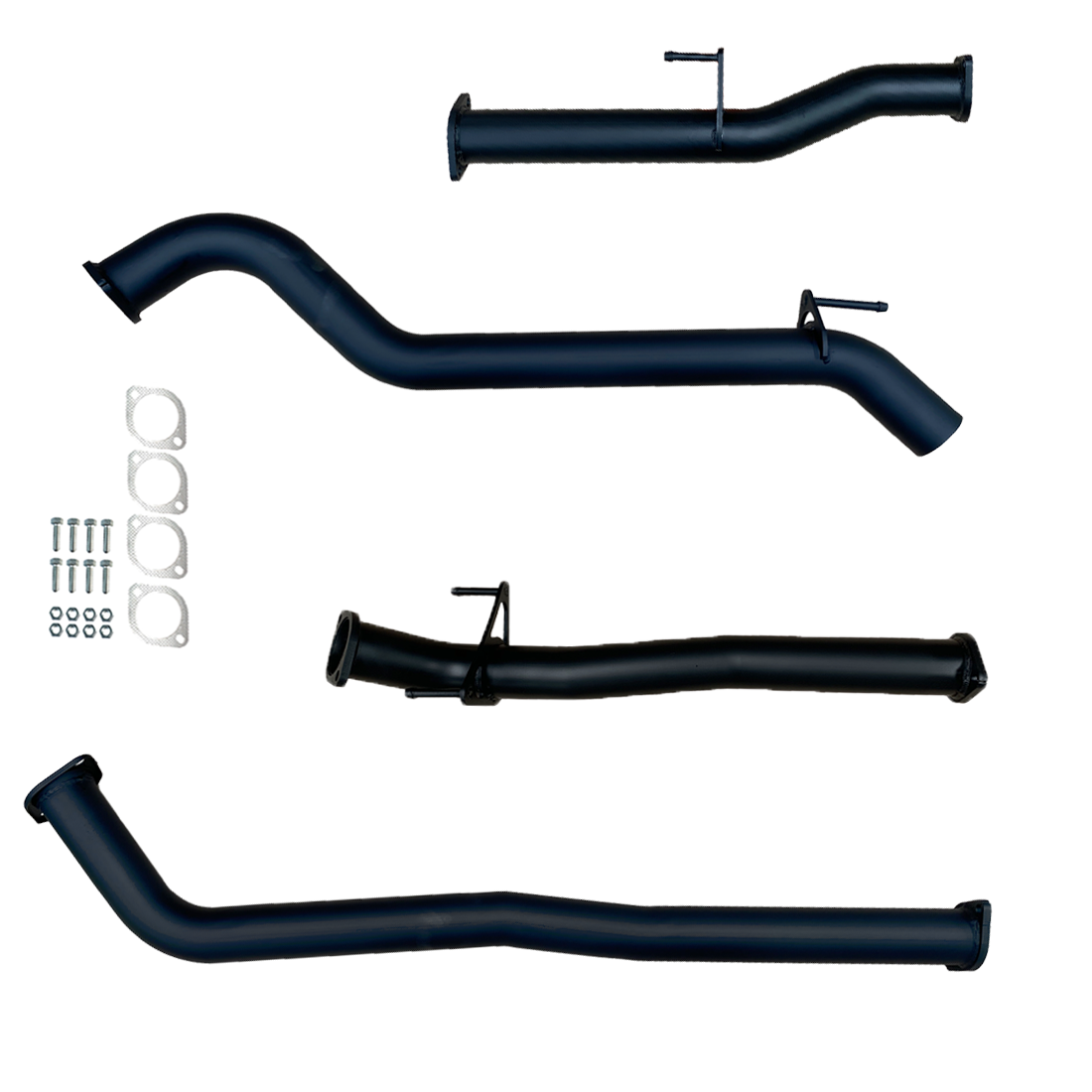 #Black - Aluminised Steel, #Pipe Only, #3 Inch