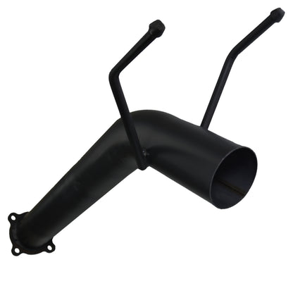 #Black - 409 Stainless Steel, #With Diff Dump Only, #3 Inch