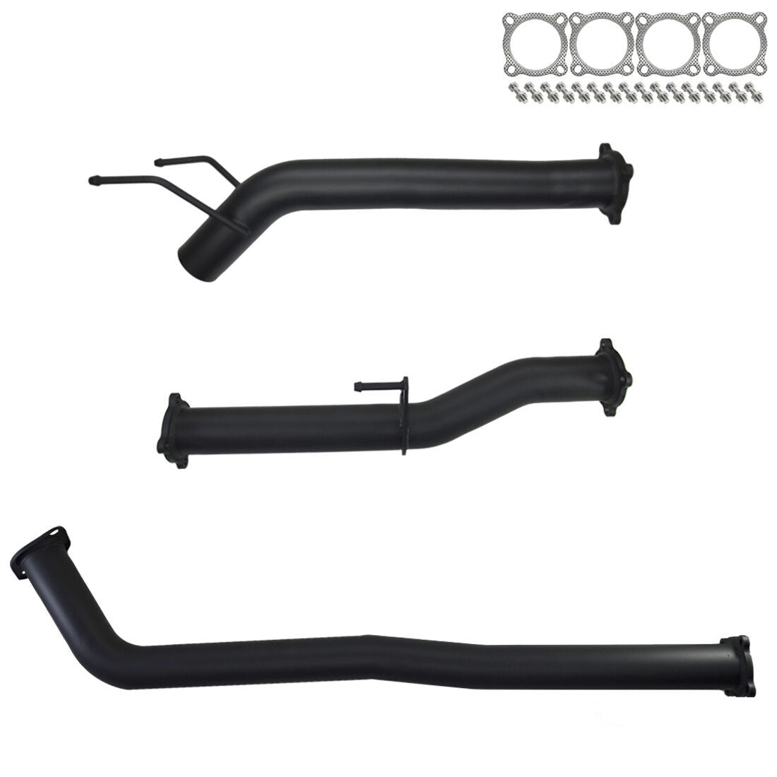 #Black - 409 Stainless Steel, #With Diff Dump Only, #3 Inch