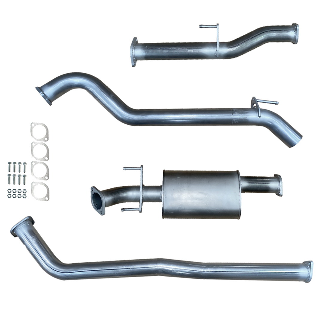 #Raw Aluminised Steel, #Muffler, #3 Inch