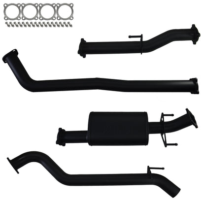 #Black - 409 Stainless Steel, #Muffler, #3 Inch