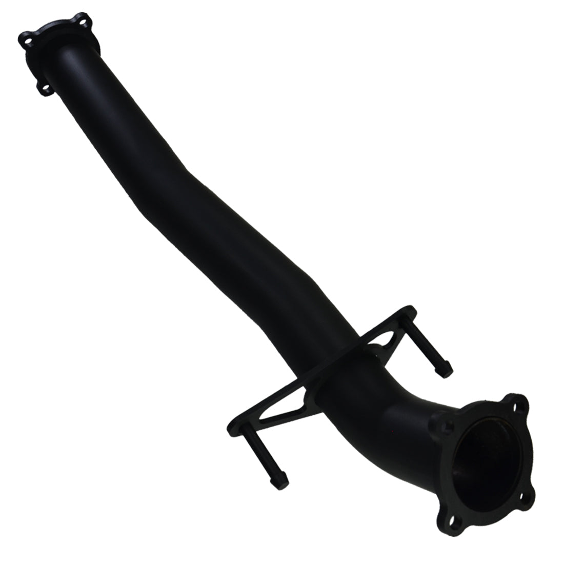 #Black - 409 Stainless Steel, #Pipe Only, #3 Inch
