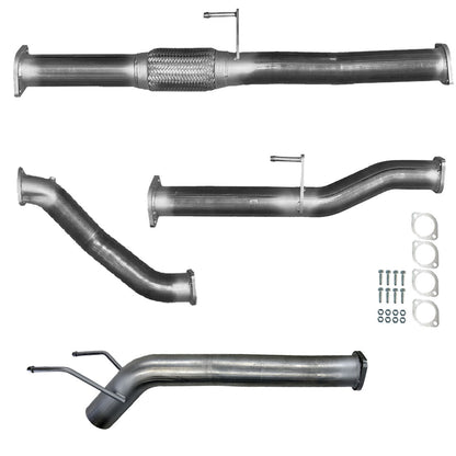 Toyota Hilux Exhaust 3L D4D 3" Turbo Back Systems