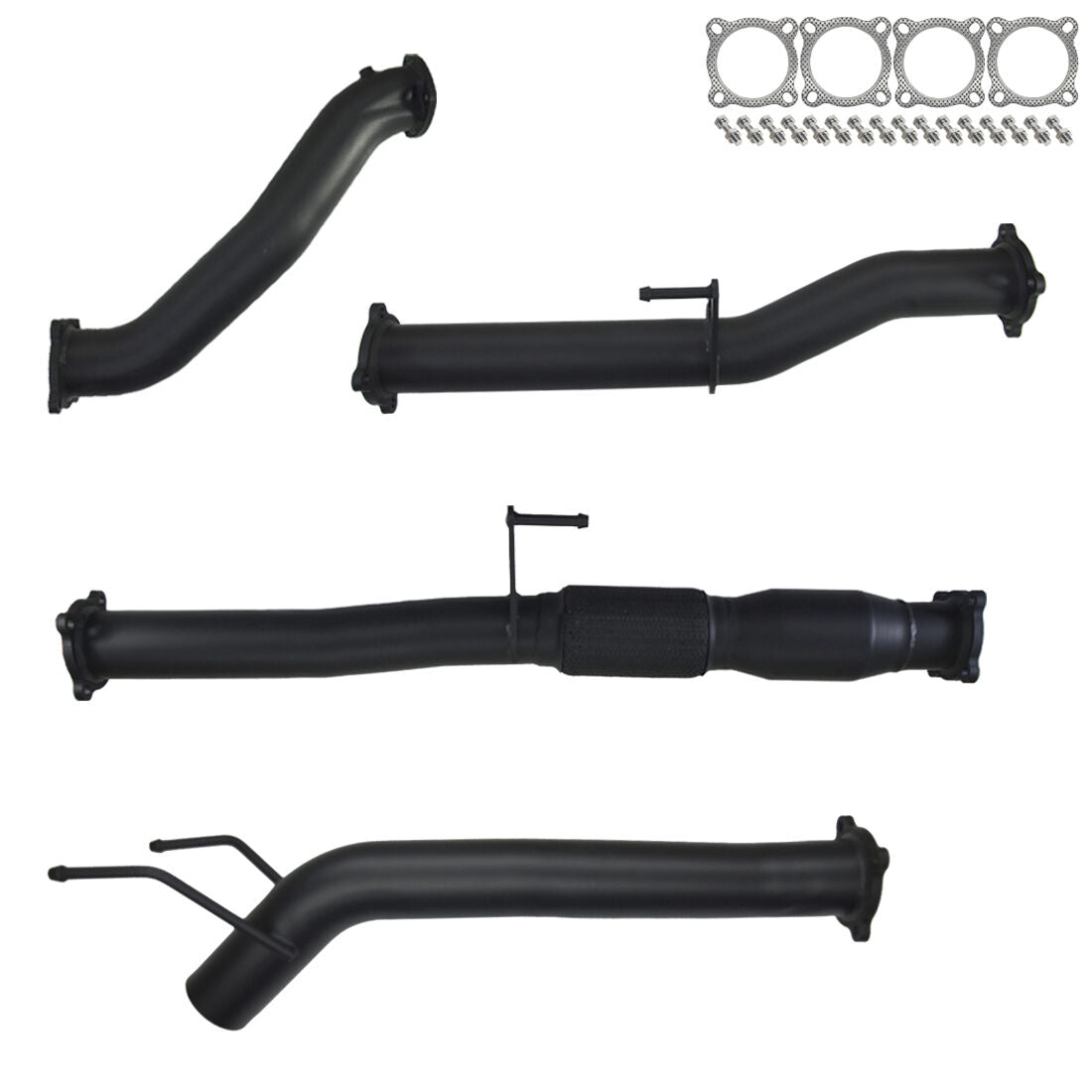 Toyota Hilux Exhaust 3L D4D 3" Turbo Back Systems
