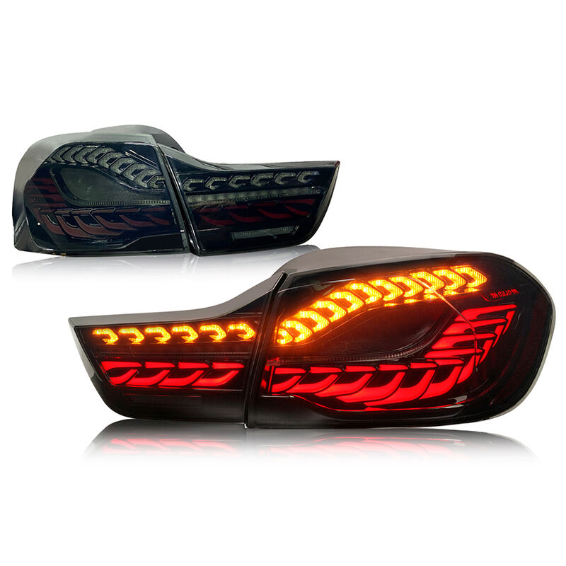 Smoke 3D OLED Sequential Tail Lights Fit For BMW F32 F33 F82 F83 M4 4 Series 2014-2020
