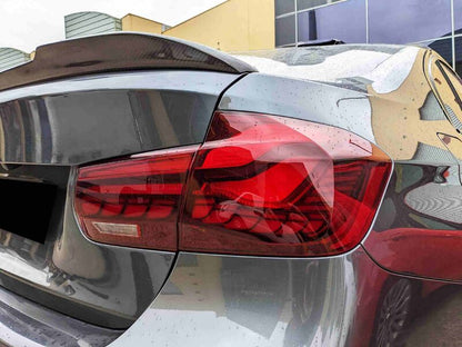 Clear Red 3D OLED Sequential Tail Lights Fit For BMW F30 F35 F80 M3 2012-2018