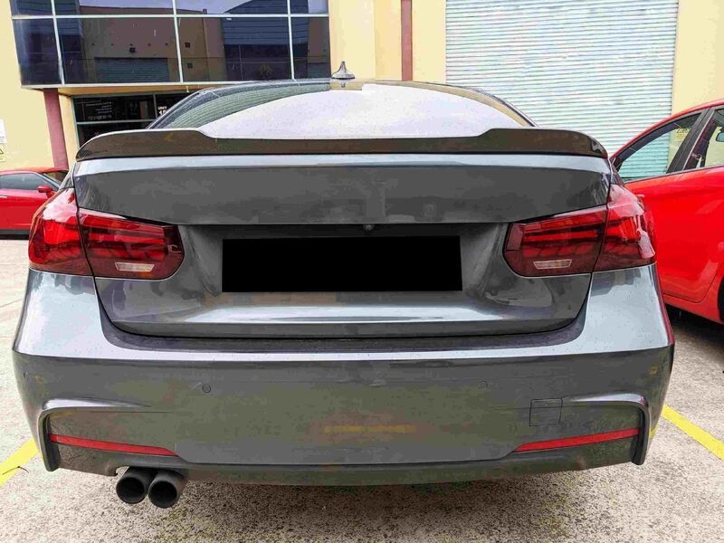 Clear Red 3D OLED Sequential Tail Lights Fit For BMW F30 F35 F80 M3 2012-2018