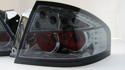 Smoked Black Tail Lights Fit For Ford Falcon FPV Fairmont BA BF XR6 XR8 Sedan 2002-2007