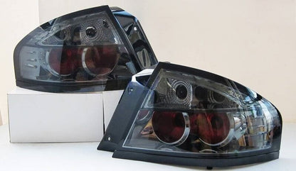 Smoked Black Tail Lights Fit For Ford Falcon FPV Fairmont BA BF XR6 XR8 Sedan 2002-2007
