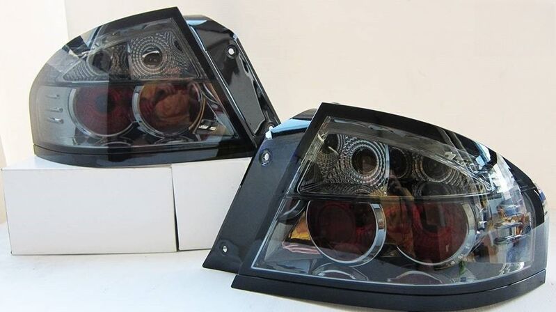 Smoked Black Tail Lights Fit For Ford Falcon FPV Fairmont BA BF XR6 XR8 Sedan 2002-2007