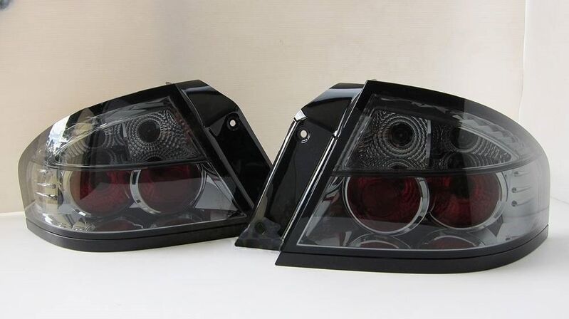 Smoked Black Tail Lights Fit For Ford Falcon FPV Fairmont BA BF XR6 XR8 Sedan 2002-2007