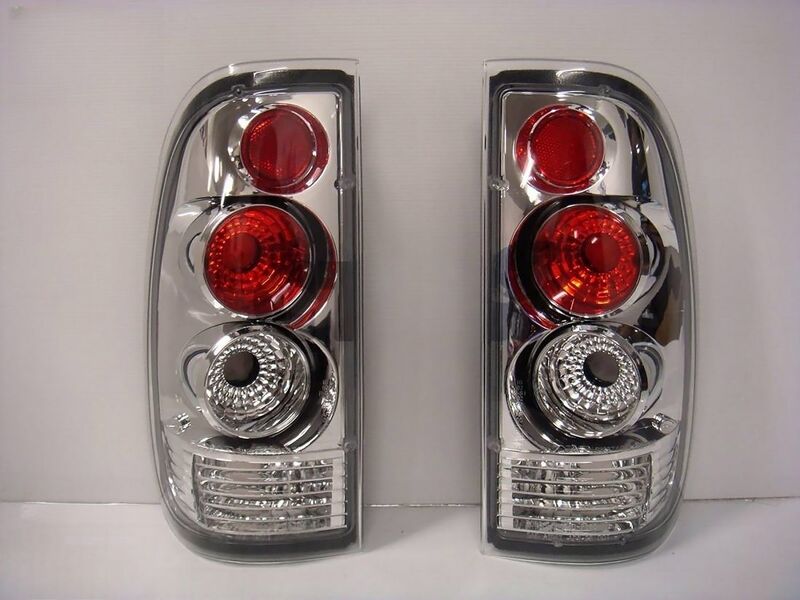 Clear Altezza Taillights Fit For Ford Falcon BA BF Ute Turbo XR6 XR8 2002-2007