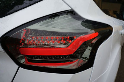 Smoke Full LED 3D Light Bar Tail Lights Fit For Ford Focus LZ 2015-2018